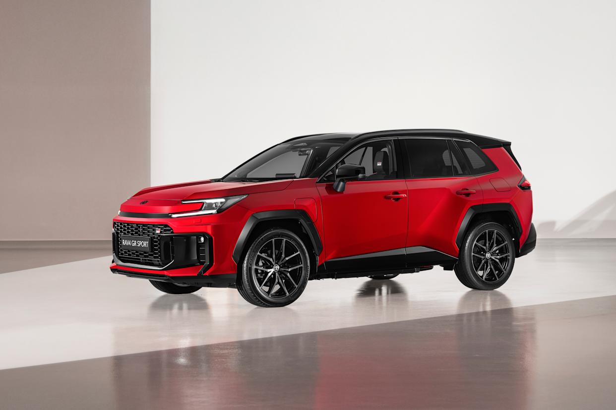 The new RAV4 will be a plug-in hybrid only for the UK market. (Toyota)