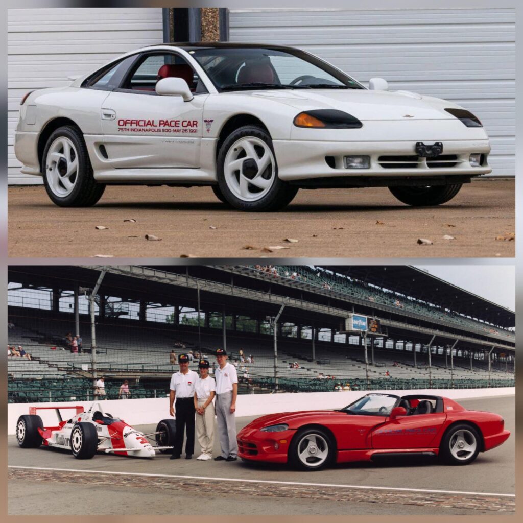 In 1991, the Dodge Stealth was chosen as the pace car for the Indy 500. However, public uproar erupted as the Stealth was essentially a Mitsubishi 3000GT/GTO made in Japan, and Indy 500 pace cars are usually American. Thus, the prototype Dodge Viper was used instead