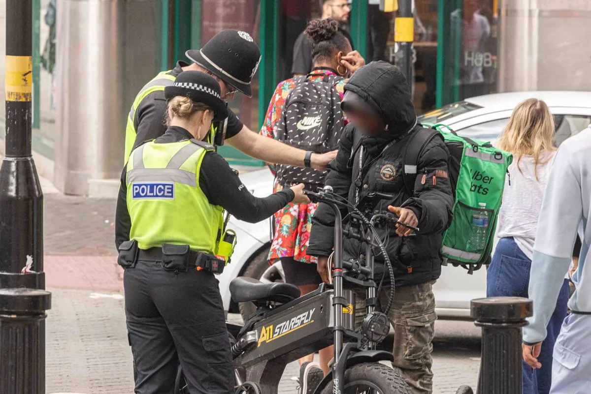 Police seized bikes which could reach speeds over the allowed 15.5mph limit
