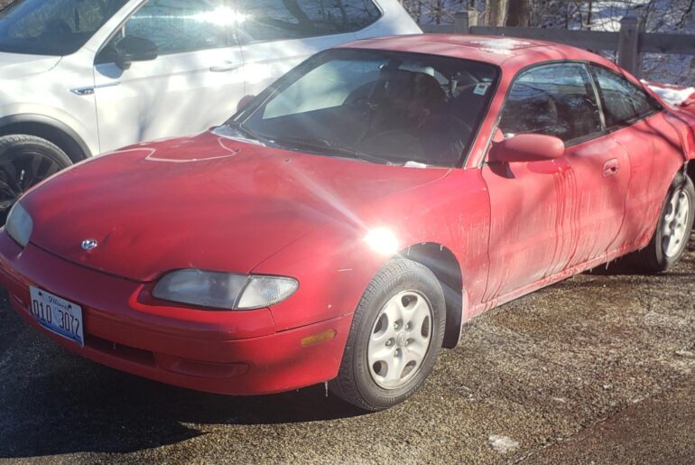 [Mazda MX6] spotted in Illinois, someone drives this at my school, I bet these are fun to drive