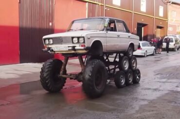 14 Wheeled Lada.