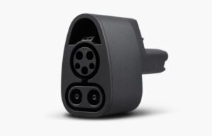 Tesla's new CCS1-to-NACS adapter. (source: Tesla)
