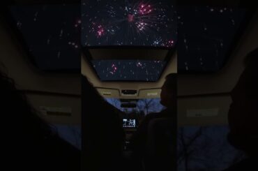 Fireworks look better through a Panoramic Sunroof. 🎆 Happy New Year!