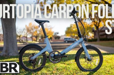Is this the LIGHTEST FOLDING e-Bike Ever? Utopia Carbon Fold ST Review