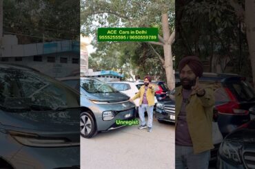 Unregistered Electric Car MG Windsor & Tata Nexon, Punch EV Cars For Sale at ACE Cars Delhi