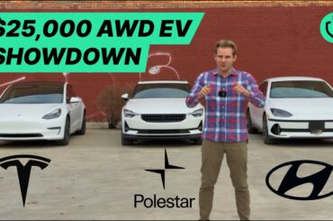 Tesla vs Polestar vs Hyundai: The Best EV Sedan For Under $25K