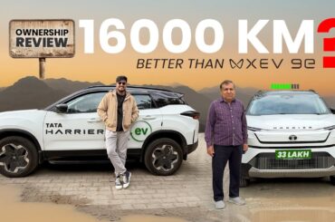 Tata Harrier EV Empowered 75 Model - 16000 KM Ownership Review | Better than XEV 9E, Windsor EV?