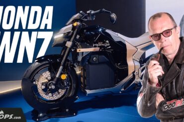 Honda’s first electric motorcycle! Zonko discovers the Honda WN7