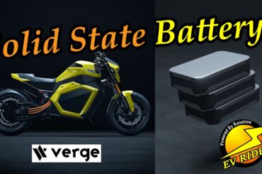 Verge Motorcycles Adds 33.3 kWh Solid State Battery