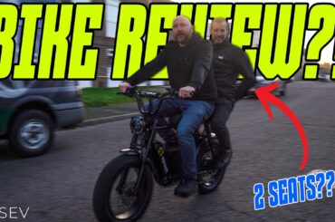 Electric car specialists attempt to review an electric bike! | Synch Super Monkey Pro