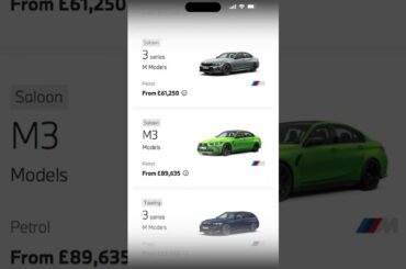 Swipe along to spec a brand new M3 ↔️