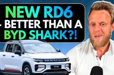 Geely's BYD Shark Rival Revealed with 1000km Range: Riddara RD6 PHEV