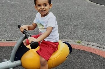 Pictured: Boy, five, who died after being struck by electric vehicle that 'accelerated on its own accord'
