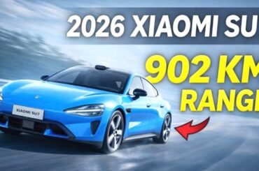 New 2026 Xiaomi SU7 Shocks the EV Market With 902 Kilometer Range