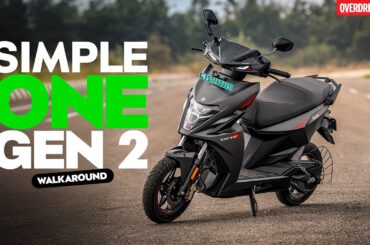 Simple Energy Gen 2 E-Scooter Walkaround | Specs & Features And More | OVERDRIVE