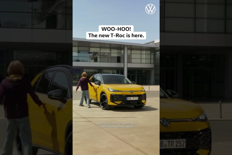 The new T-Roc really said, "main character energy" and delivered. Now available to order. #VWTRoc