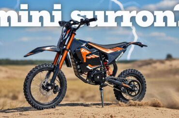 This Electric Dirt Bike Is a MINI SURRON | Qronge X1 Spark Review