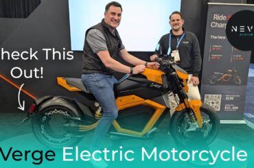 Verge Electric Motorcycle with Solid State Battery at CES 2026