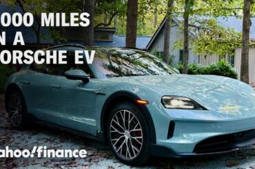 What I learned taking the Porsche Taycan 4S Cross Turismo EV on a 1,000-mile road trip