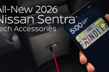 2026 Nissan Sentra: Auto-Dimming Rearview Mirror & Fast-Charging Ports