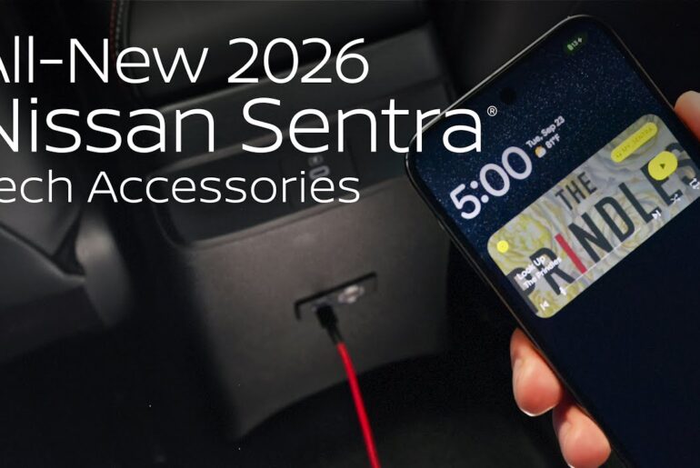 2026 Nissan Sentra: Auto-Dimming Rearview Mirror & Fast-Charging Ports