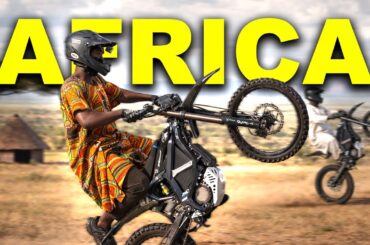 I Took My E-bike to AFRICA