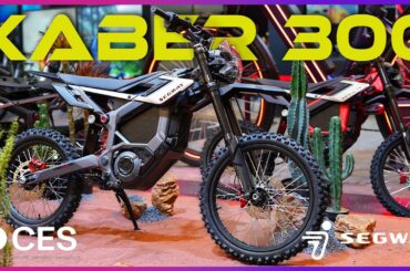 CES 2026 New E-Dirt Bike - Segway XABER 300 Electric Dirt Bike Like Surron or Talaria.