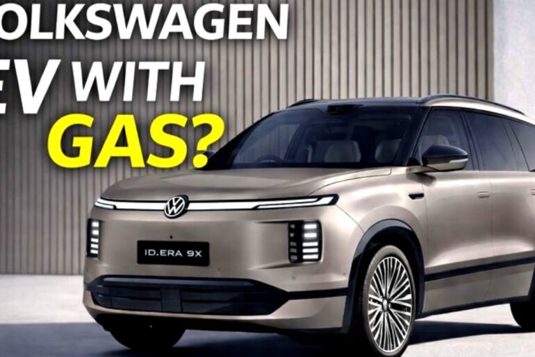 Volkswagen ID. Era 9X Solves EV Range Anxiety in a Way No One Expected