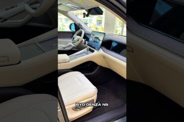 BYD DENZA N9 PHEV 2026 black luxury ultimate comfort new arrived premium