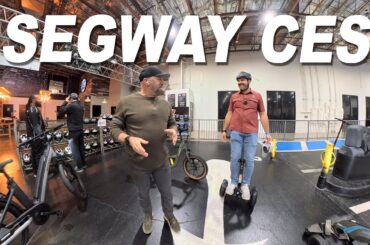 I Rode Segway's New Electric Bike at CES with @ElectricAllWheel