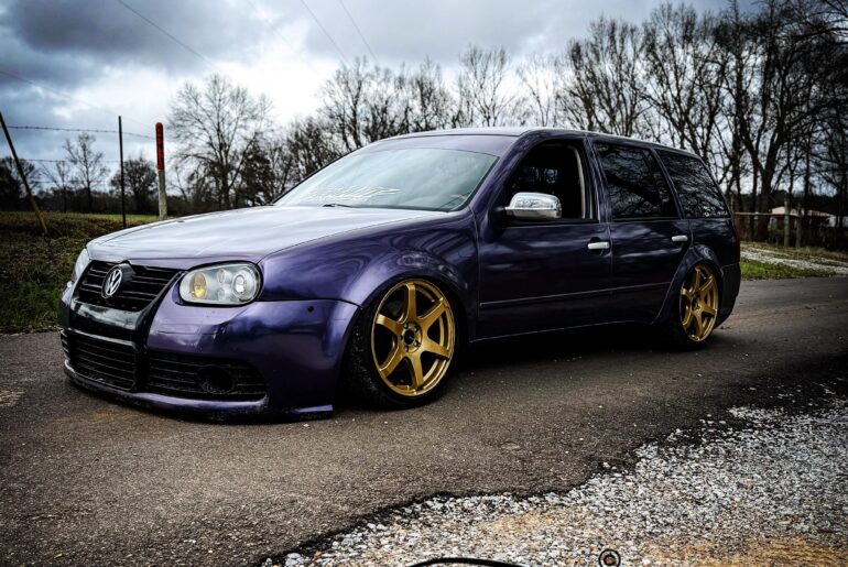Bagged 05 Jetta wagon