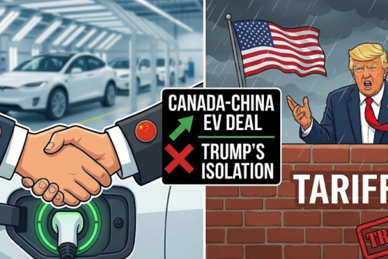 Canada and China near deal to drop EV tariffs as Trump pushes allies away