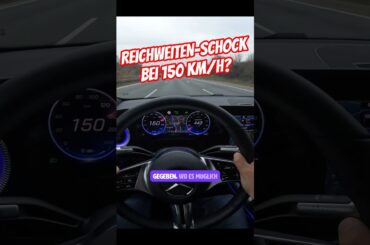 Echte Autobahnreichweite bei 150 km/h?! Mercedes CLA 350 EQ Autobahntest. #ev #electriccar