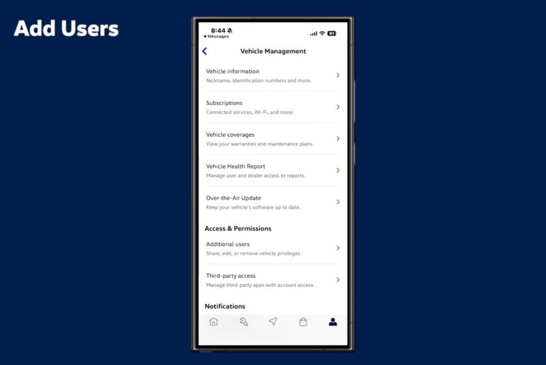 myVW Account Management