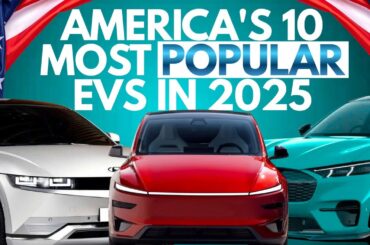 10 Best Selling Electric Cars in the United States in 2025 - Tesla Marketshare SURGES