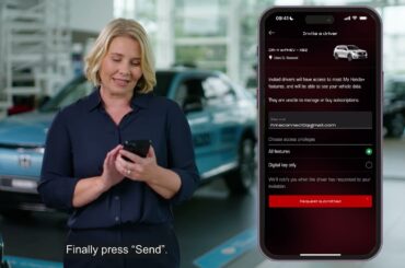 My Honda + Digital Key Features