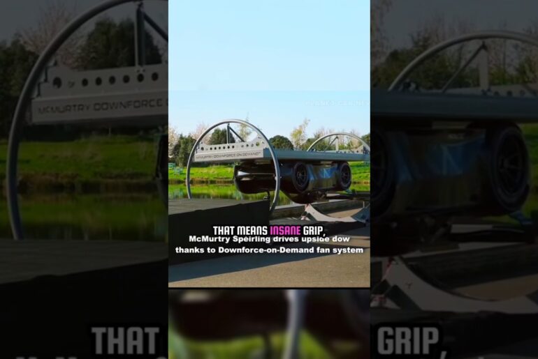 this electric car shouldn't be this fast #mcmurtry #engineering #shocked