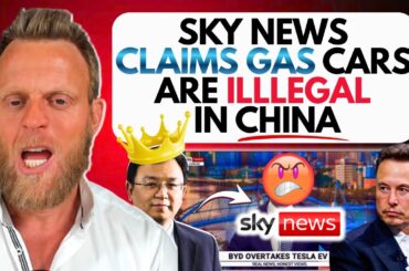 SKY NEWS Says China is FORCING it's Citizens to only BUY BYD EVs