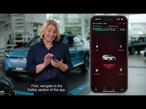 My Honda + Security Features