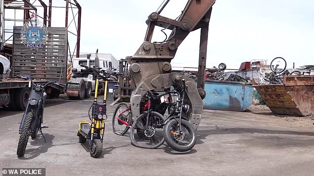 WA cops are cracking down on unruly teenagers riding e bikes in a targeted operation