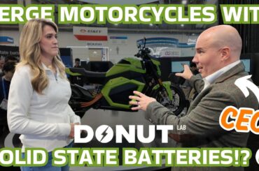Donut Labs and Verge Motorcycles In Depth Interview - Solid State and More! (CES 2026)