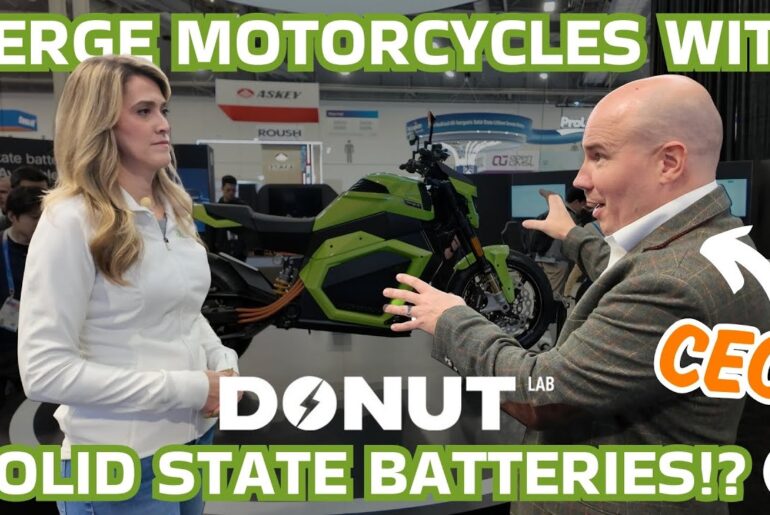 Donut Labs and Verge Motorcycles In Depth Interview - Solid State and More! (CES 2026)