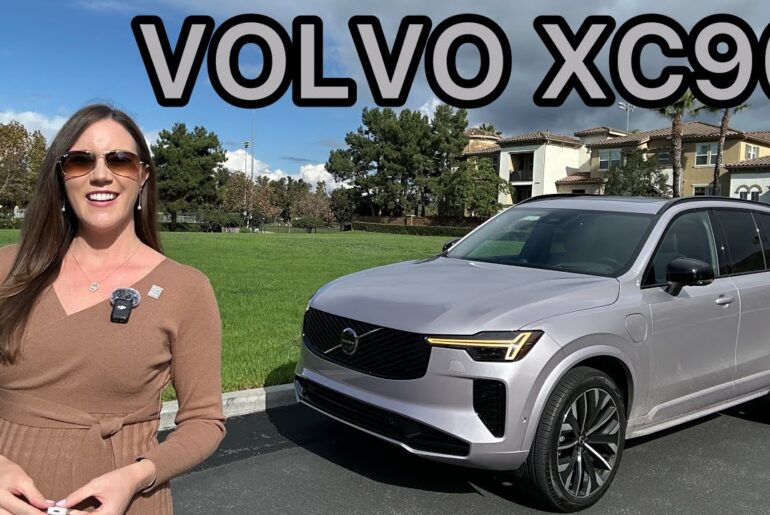 2026 VOLVO XC90 Plug-In Hybrid Scandinavian Luxury On Wheels + A Built In Booster Seat For Families