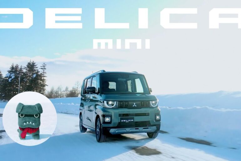 デリカミニ「冬も走れる！」 篇