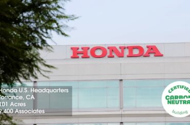 How Honda Achieved Carbon Neutrality at its U.S. Sales HQ