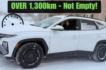 How Far Can I Drive On a Full Tank? | Tucson Plug In Hybrid!
