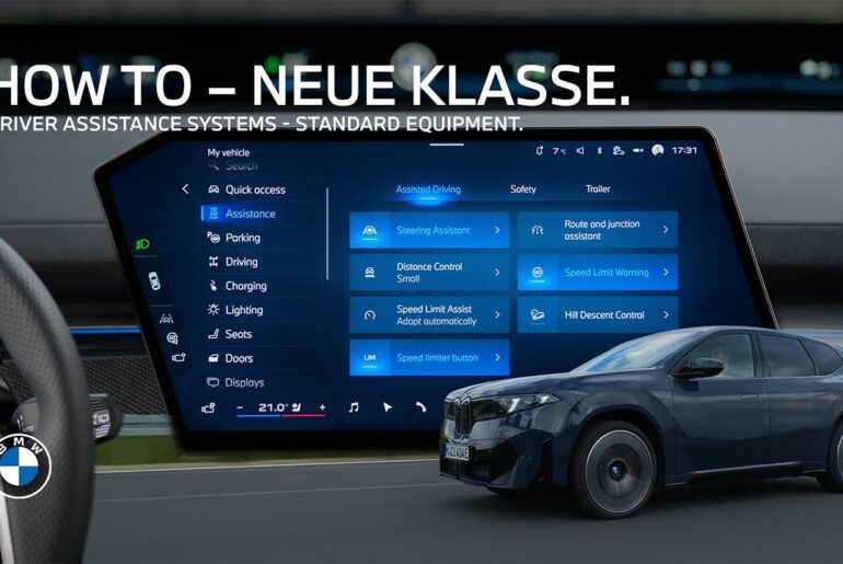 How-To: Use the Standard Assisted Driving Features with BMW Operating System X.