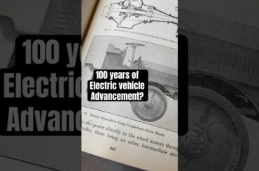 Electric vehicles 105 years ago and now #automobile