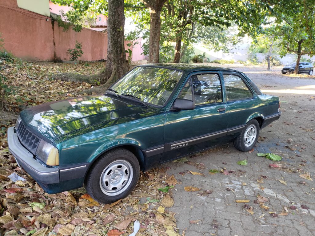 Chevrolet Chevette 1988, still running in 2026, Brazil.