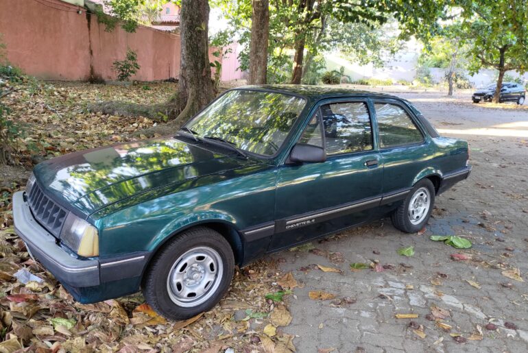 Chevrolet Chevette 1988, still running in 2026, Brazil.